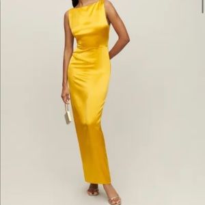 Reformation Zya silk dress